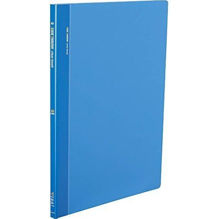 クリアファイル Amazon.co.jp: ブルー ファイル クリアファイル B4 40枚 青 ラ